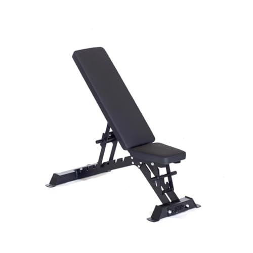 Bells of Steel Adjustable Weight Bench Black