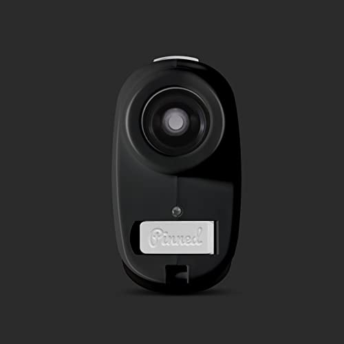 Pinned Golf Prism Slope Rangefinder | USB Rechargeable Distance Finder Black