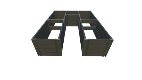 Frame It All Weathered 2" Tool Free Slim U-Shaped Walk-in 4 LVL Cumberland Weathered Wood 2