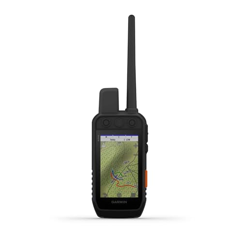 Garmin Alpha 300i Handheld Dog Tracking and Training System with inReach Satellite Communication Black