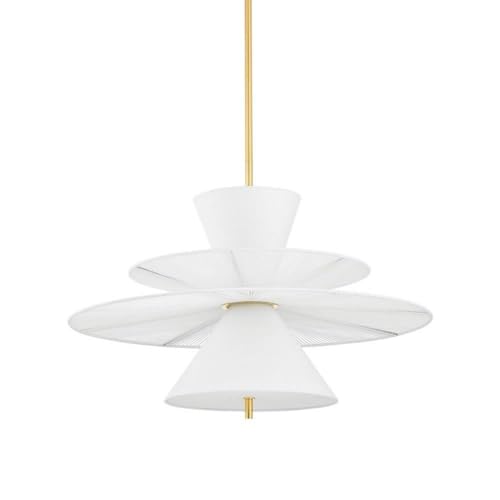 Hudson Valley Lighting Esperance 2 Light Pendant Brass 19" Tall x 30" Wide