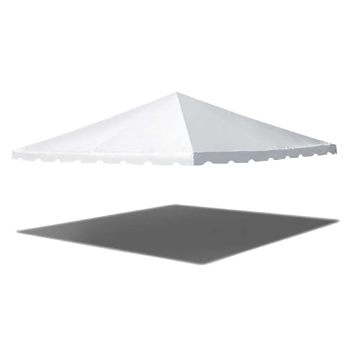 TentandTable 20-Foot x 20-Foot Tent Top White