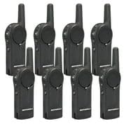 Motorola Solutions DLR1020 Two-Way Digital Business Radio 8-Pack Black