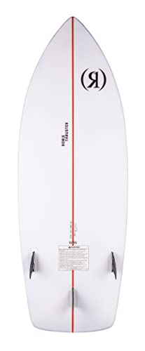 Ronix Flyweight - WakeSurf Thruster - Glacier White/Fire