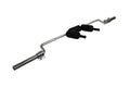 Ader Sporting Goods Safety Squat Bar 255lb Gray Olympic Plates