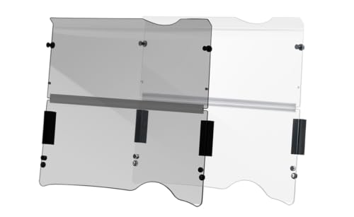 Revenge Golf Cart Parts & Accessories DoubleTake Clear AS4 Windshield for ICON / Advanced EV Model 1 (Clear)