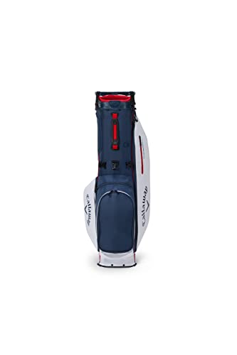 Callaway Golf 2022 Fairway C Stand Bag Double Strap Navy/White/Red