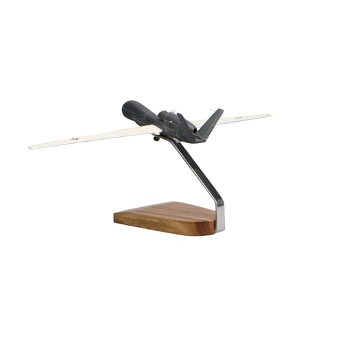 High Flying Models Northrop Grumman RQ-4B Global Hawk Mahogany Sculpture Multicolor