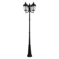 Livex 3 Light Outdoor Post Light Textured Black