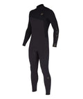 Billabong Mens 3/2mm Revolution Natural Zipperless Fullsuit Wetsuit Black