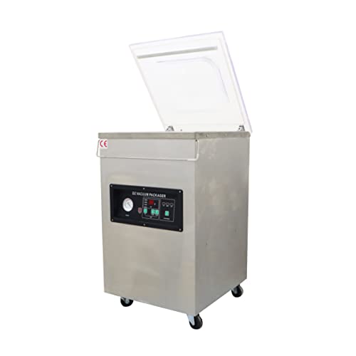 INTSUPERMAI Single Chamber Vacuum Packaging Machine DZ450 Stainless Steel Sealer 110V