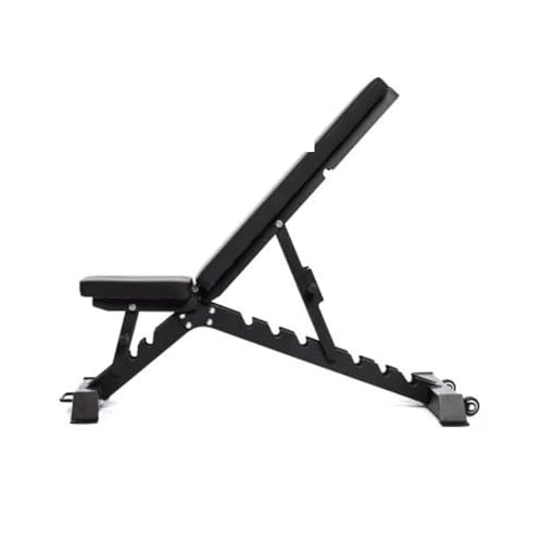 Bells of Steel Adjustable Weight Bench Black