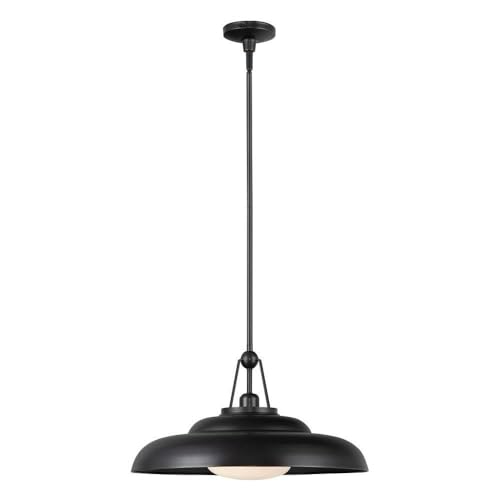 Alora Lighting Palmetto 1 Light Pendant Urban Bronze 11.75 Inches Tall 20 Inches Wide