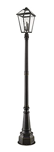 Z-Lite 3 Light Outdoor Post Mounted Fixture Seedy