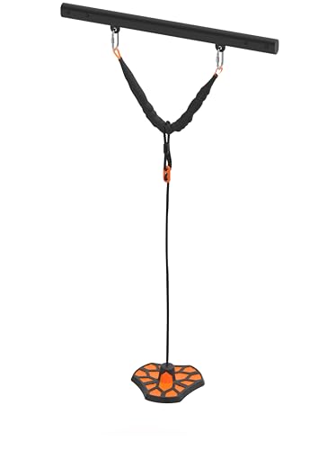 Vuly 360 Pro Max Large 3 Bay Swing Set Black