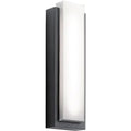 Kichler Dahlia Outdoor Wall Sconce 2-Light 139.6 Watts Black