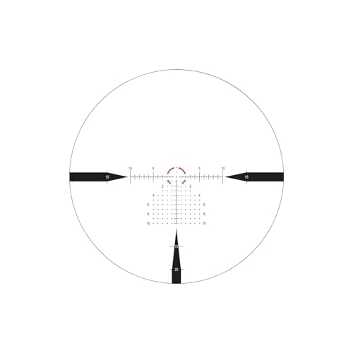 Nightforce NX8 2.5-20X50mm F1 Hunting Scope Black Matte