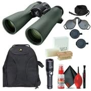 SWAROVSKI OPTIK 8x42 NL Pure Binoculars Green with Backpack and Cleaning Kit