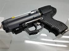 FIRESTORM JPX 6C-S Black Bundle Pepper Spray with Practice Magazine and Holster