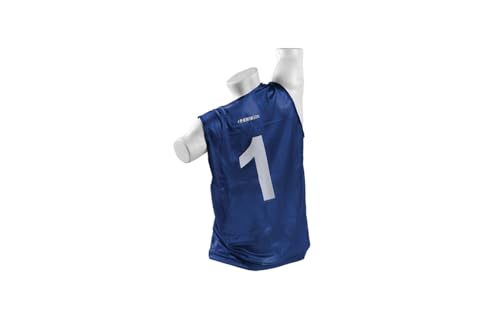 Kwik Goal Youth Numbered Scrimmage Vests 1-50 Royal
