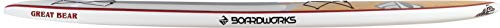 Boardworks Great Bear Touring Stand Up Paddleboard Bamboo/Red/White