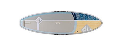 Boardworks Kraken Stand Up Paddleboard Epoxy Hardboard Bamboo/Grey/Ocean