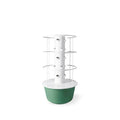 TOWER GARDEN Flex with Support Cage Bundle White Green