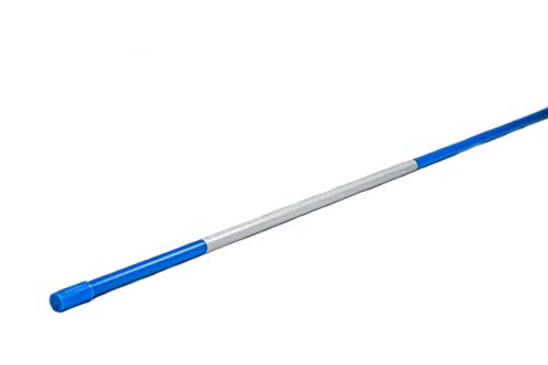 DISCOUNT SNOWSTAKES .COM 4ft Blue Driveway Markers with Reflective Tape