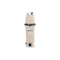 Pentair Clean & Clear Fiberglass Reinforced Polypropylene Tank Cartridge Pool Filter 100 Sq Ft, 100 GPM Almond
