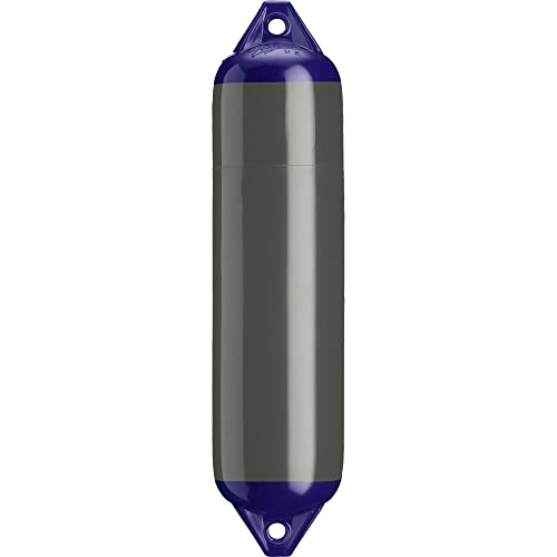 Polyform F-10 Graphite F-Series Boat Fender 18" x 50