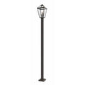 Z-Lite 3 Light Outdoor Post Mounted Fixture Bronze