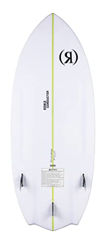 Ronix Flyweight WakeSurf Conductor Glacier White/Lime Green 4'3