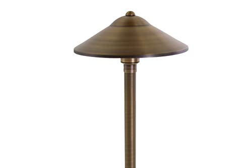 VOLT 15-Pack 12V Cast Brass Max Spread Path Lights Bronze