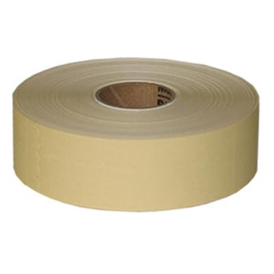 Law Self-Adhesive Target Pasters Roll of 1000 1 x 1 1/4 Inch Buff