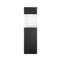 Modern Forms Monarch 24in LED Outdoor Wall Light 3000K Black