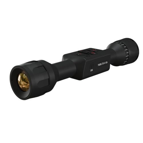 theOpticGuru ATN Thor LTV Ultra Light Thermal Hunting Scope 4K+ Black