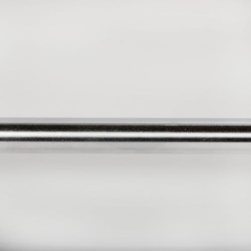 Titan Fitness Rubber Straight Fixed Barbells Black