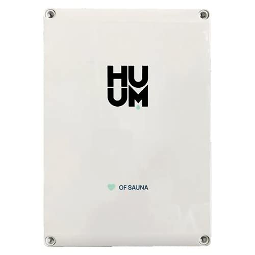 HUUM Steel 10.5 kW Sauna Heater with UKU WiFi Control (Black)