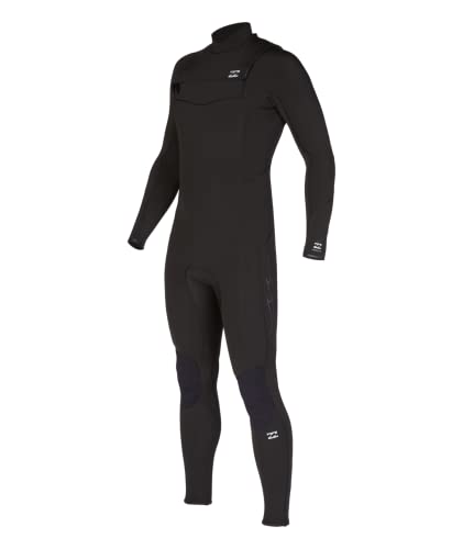 Billabong Mens 3/2mm Absolute Chest Zip Fullsuit GBS Wetsuit Black 23 Small