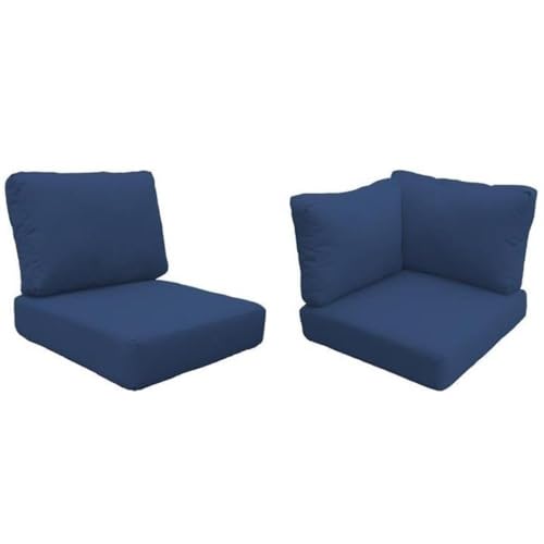 TK Classics High Back Cushion Set for LAGUNA-11d Navy