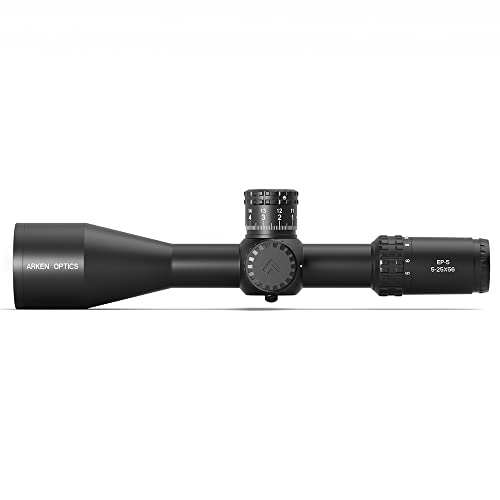 Arken Optics EP5 5-25X56 FFP Rifle Scope Matte Black