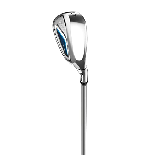 TaylorMade Kalea Premier 5-6 Rescue, 7-PW, SW Right-Hand Combo Set Silver/Blue