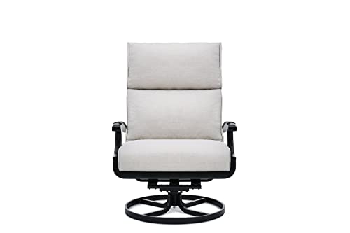 Winston Manor Ultra High Back Swivel Rocker Lounge Chair Night