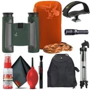 SWAROVSKI OPTIK 10x25 CL Pocket Mountain Binoculars Green with Accessory Package
