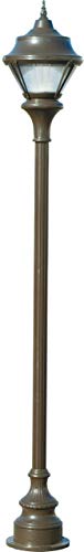 DABMAR LIGHTING INC GM9003-BZ-MT Aluminum Post Fixture Bronze