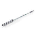 Titan Fitness Titan Series Olympic Deadlift Barbell Bright Zinc/Hard Chrome 20 KG 28.5MM USA Made 2,000 LB Rated
