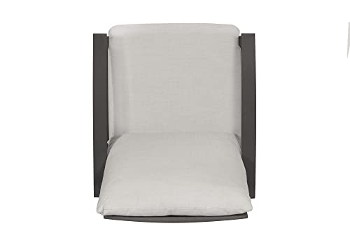 Winston Stanford Cushion Rocking Lounge Chair Weathered Teak