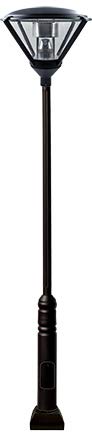 DABMAR LIGHTING GM5000-LED30-VG Post Light Fixture 30W LED Verde Green