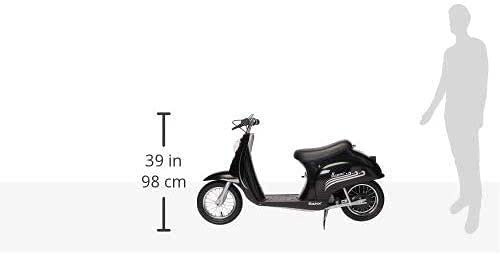 Razor Pocket Mod Miniature Euro-Style Electric Scooter Vapor Black