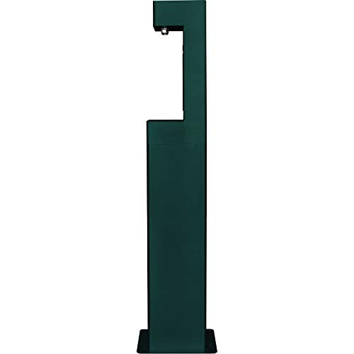 Global Industrial Outdoor Pedestal Bottle Filling Station Green